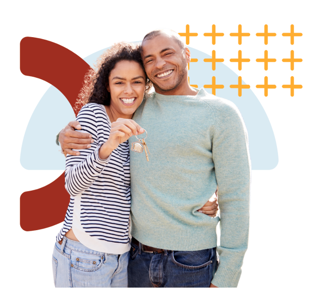 Family securing their best rate home loan.