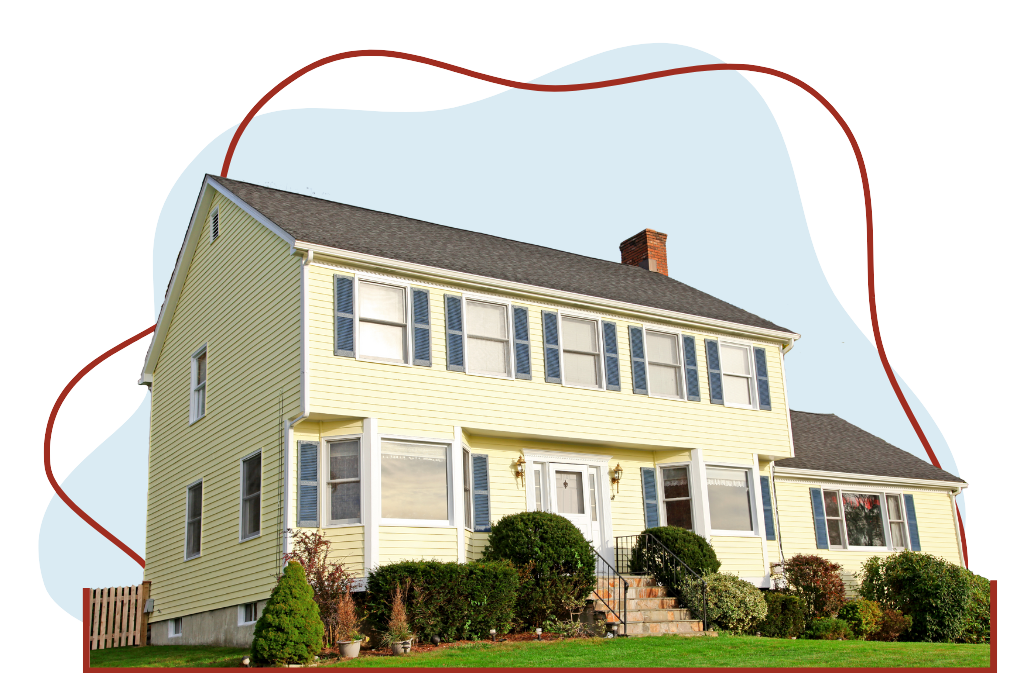 House that was refinanced helping lower the monthly payment for the owner.