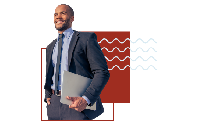 Professional researching intrafi