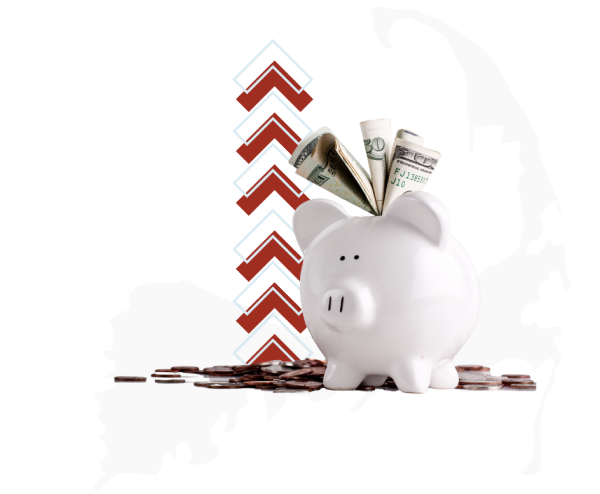 Money earning interest from a CD account