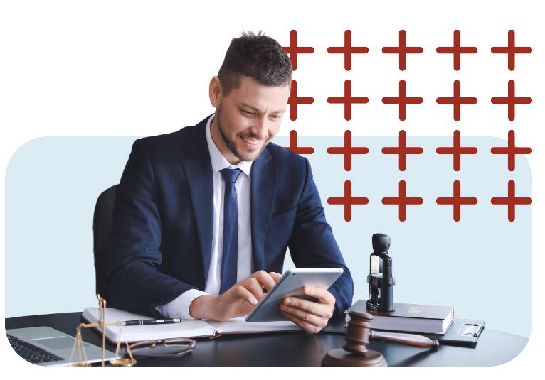 An employee enjoying the benefits of the corporate partner program