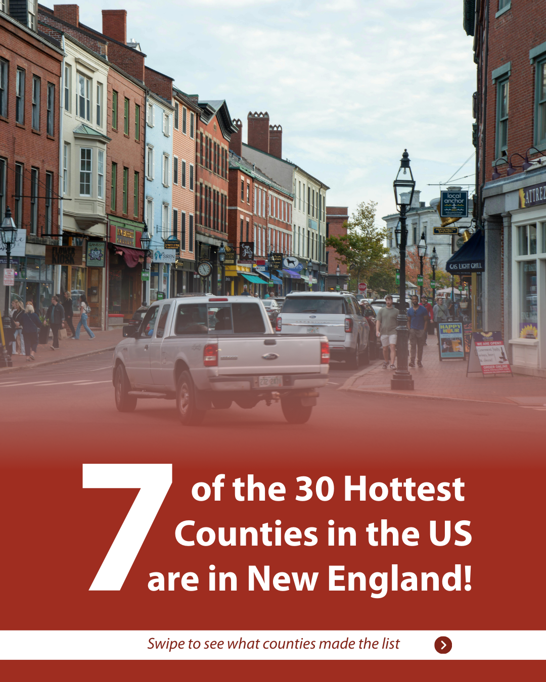 Fastest Selling Counties in New England
