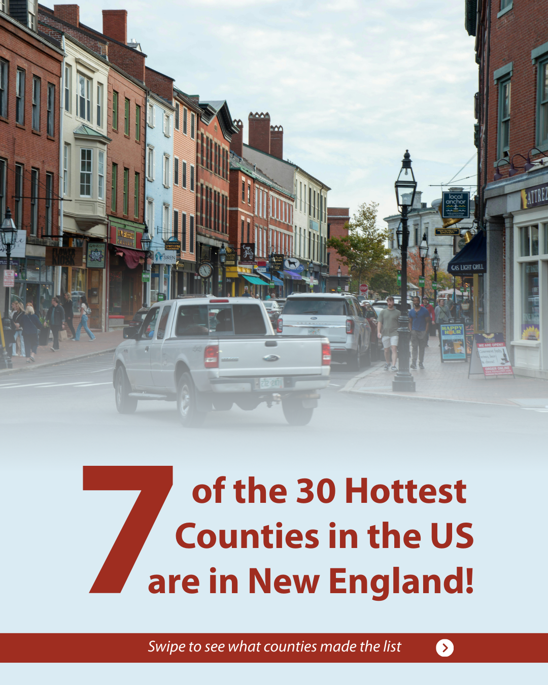 Fastest Selling Counties in New England