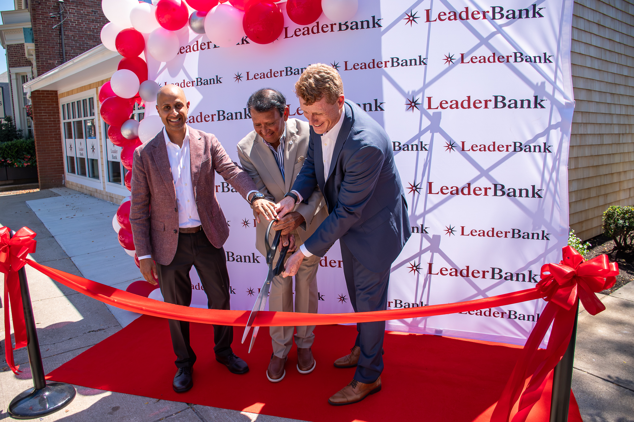 Ribbon cutting at Falmouth Branch Grand Opening
