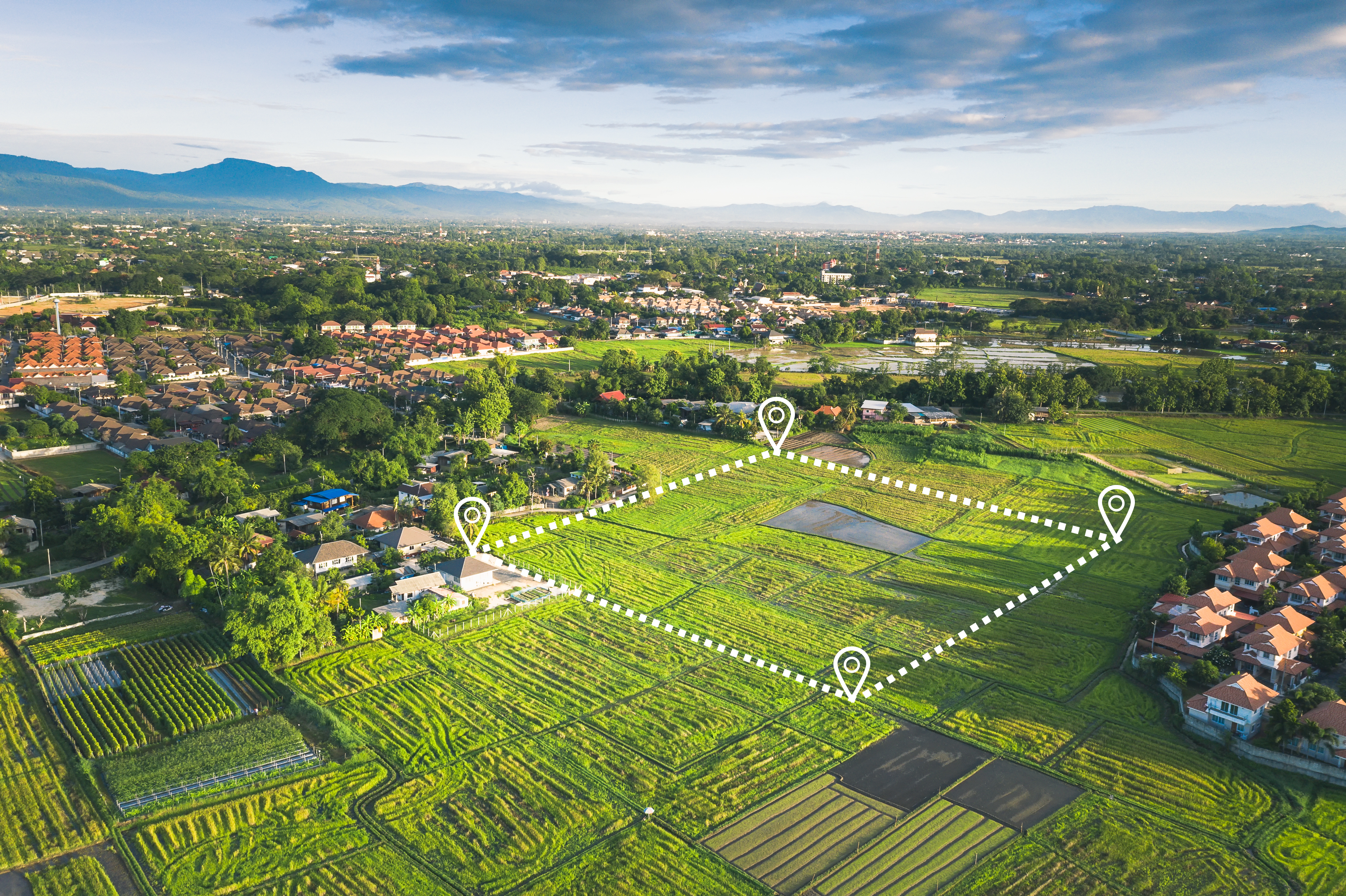 property line and development planning