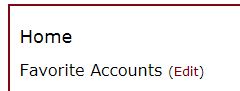 fav accounts