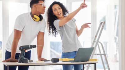 Couple planning their next home renovation - should they use a heloc or credit card?