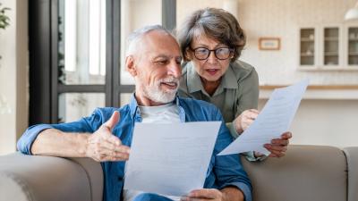 Retired Couple evaluating if they qualify for a HELOC
